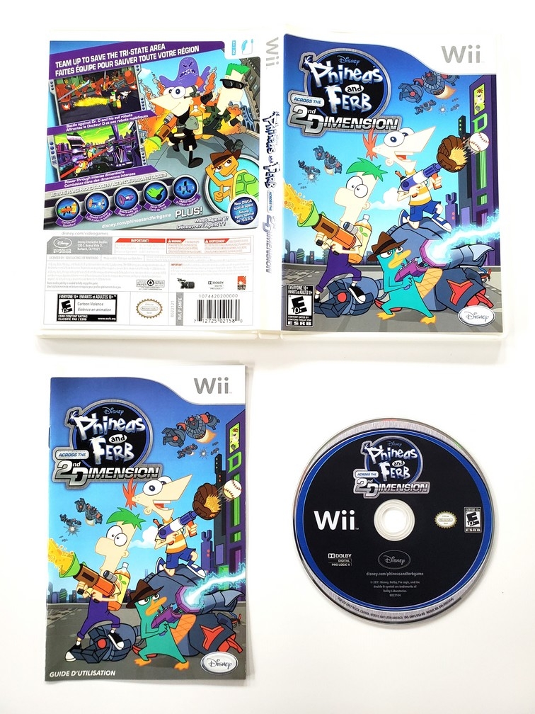 Phineas & Ferb: Across the 2nd Dimension (CIB)