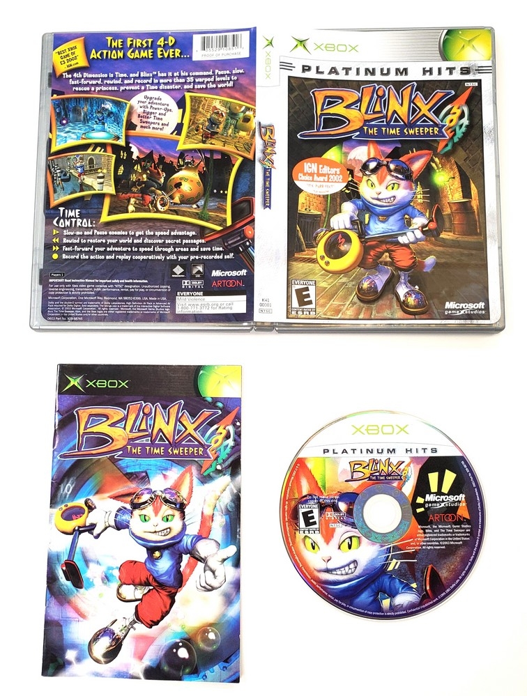 Blinx: The Time Sweeper (Platinum Hits) (CIB)
