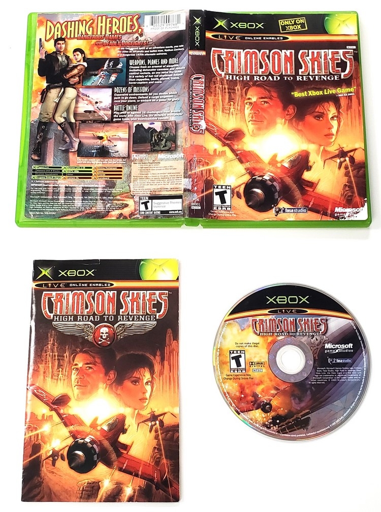 Crimson Skies: High Road to Revenge (CIB)