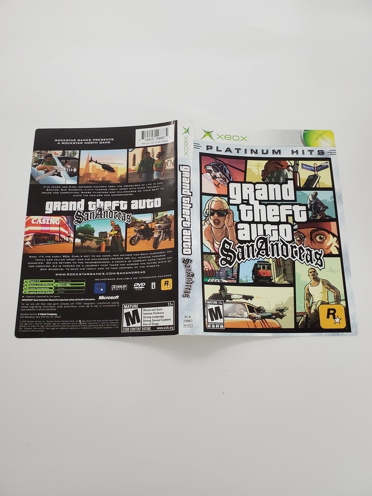 Grand Theft Auto: San Andreas [Platinum Hits] (B)