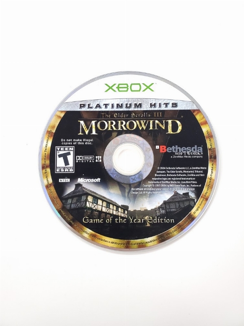Elder Scrolls III: Morrowind, The [Game of the Year Edition] [Platinum Hits] (C)