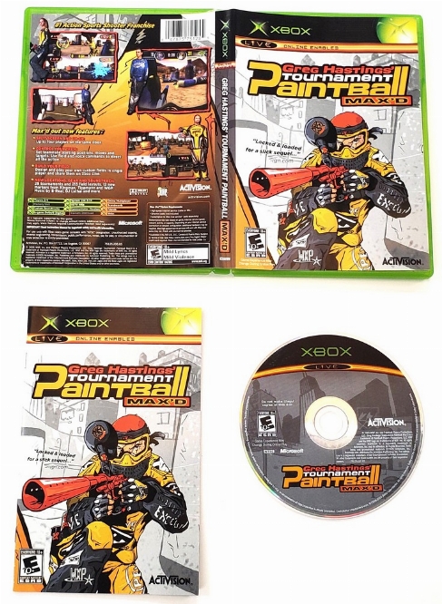 Greg Hastings' Tournament Paintball: MAX'D (CIB)